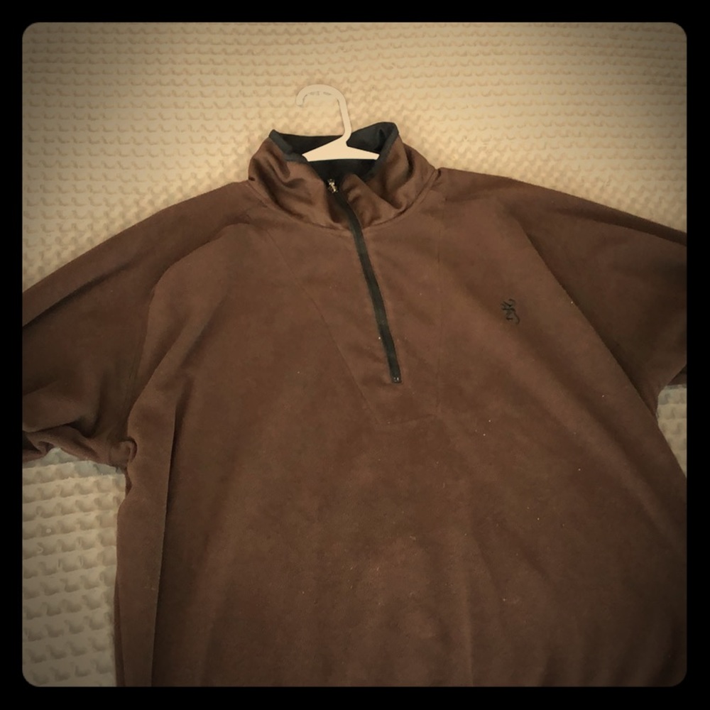 Browning Brown Quarter-Zip